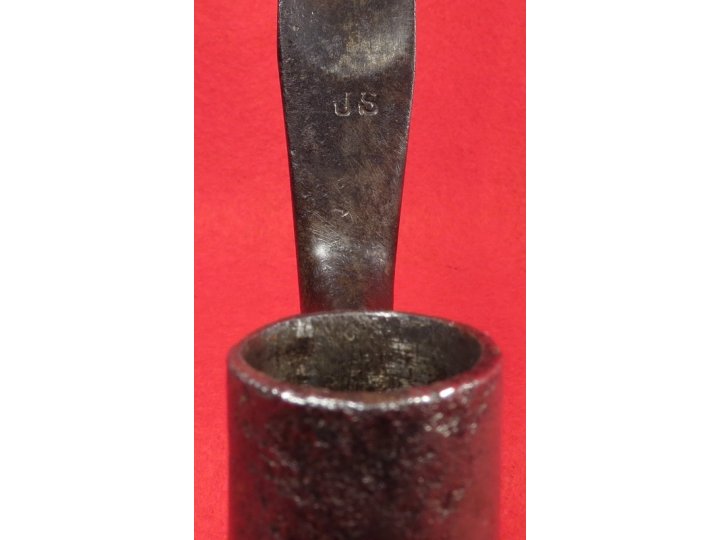 .58 Caliber US Model 1855 Socket Bayonet - Marked "US"