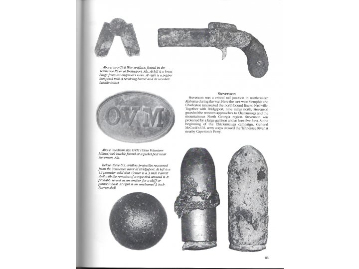 Civil War Relics of the Western Campaigns