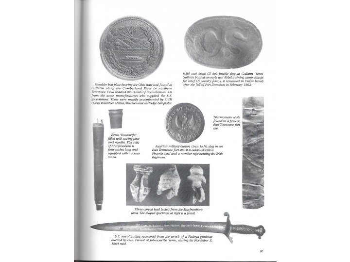 Civil War Relics of the Western Campaigns