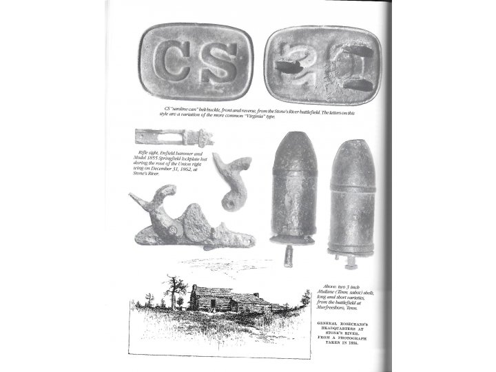 Civil War Relics of the Western Campaigns