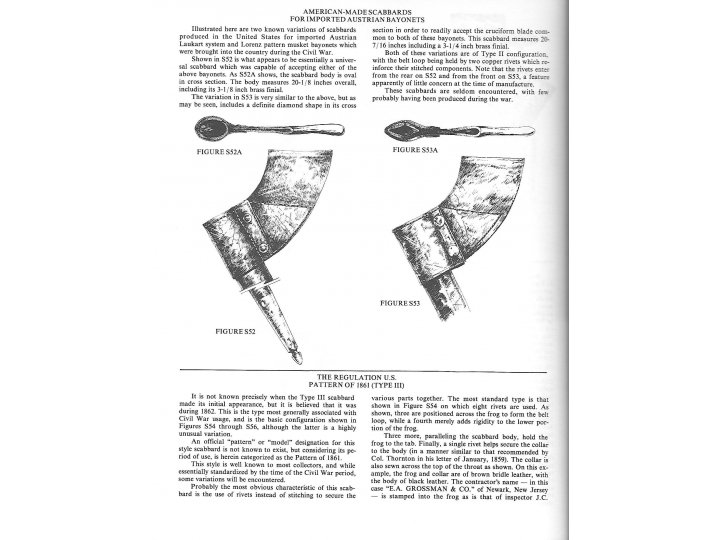 American Socket Bayonets and Scabbards