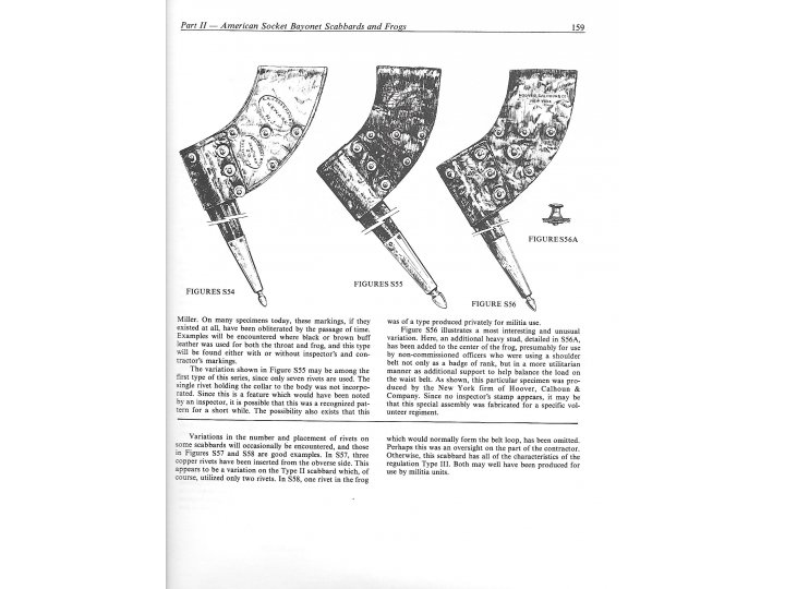 American Socket Bayonets and Scabbards