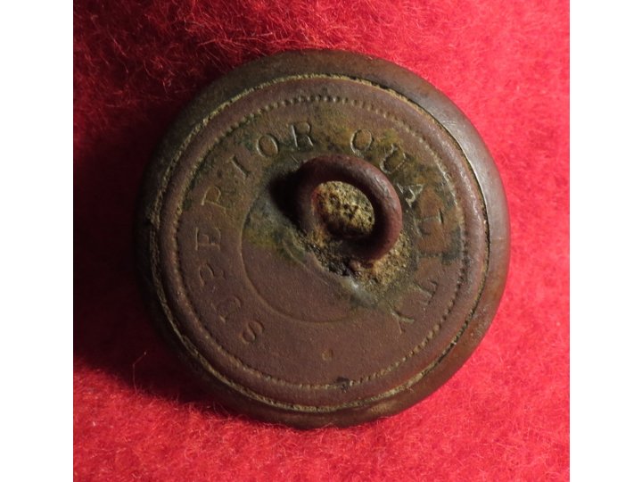 Confederate Cavalry Button - Lined "C"