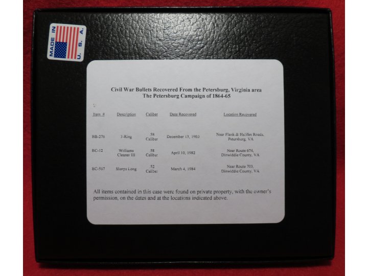 US & CS Bullet Display - Petersburg, VA