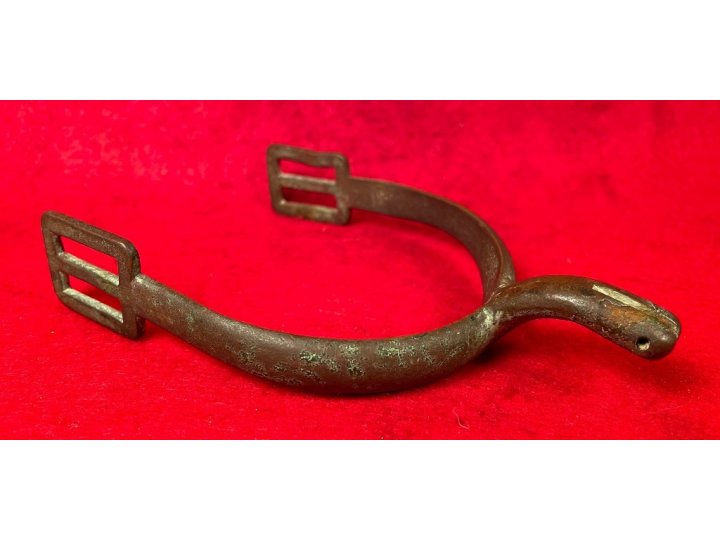 Federal US Cavalry Spur - Marked "Allegheny Arsenal" and "1"