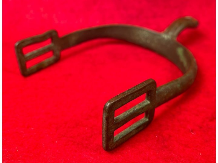 Federal US Cavalry Spur - Marked "Allegheny Arsenal" and "1"