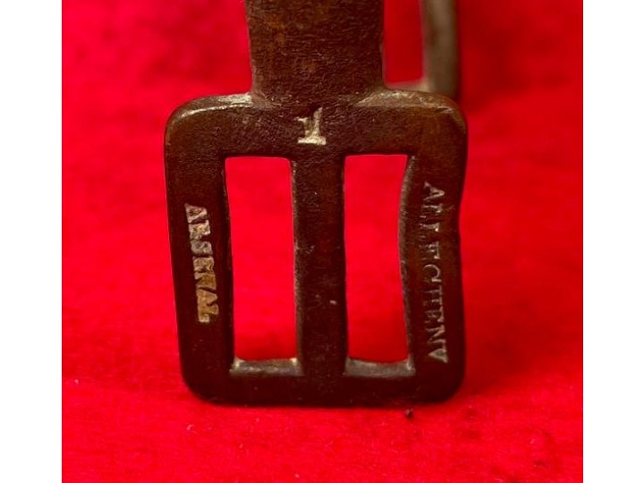 Federal US Cavalry Spur - Marked "Allegheny Arsenal" and "1"