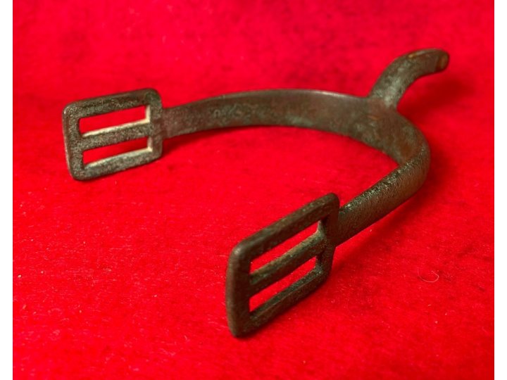 Federal US Cavalry Spur - Marked "Allegheny Arsenal" and "2"