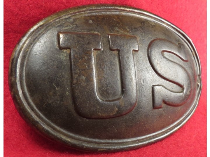 US Waist Belt Buckle for Dragoon (Rifleman) Enlisted