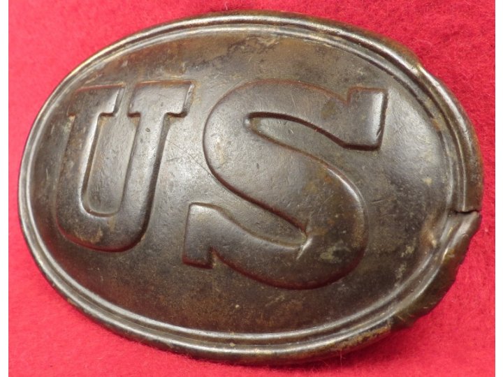 US Waist Belt Buckle for Dragoon (Rifleman) Enlisted