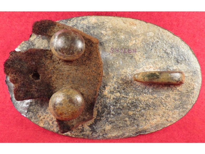 US Waist Belt Buckle for Dragoon (Rifleman) Enlisted