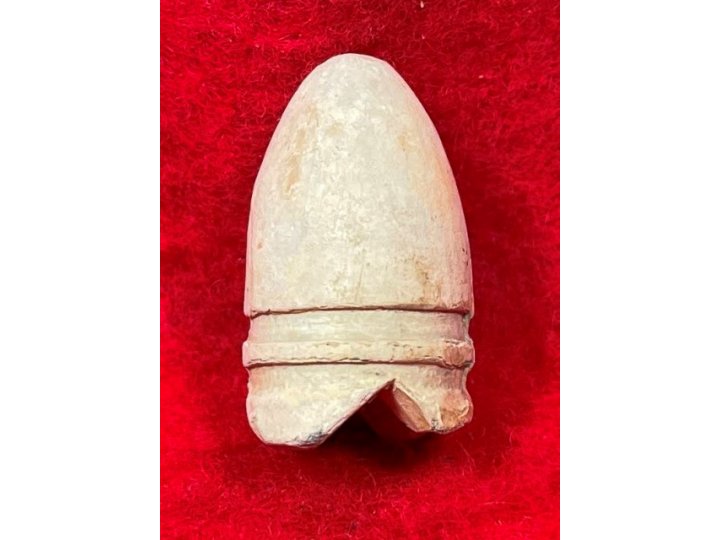 Confederate .58 Caliber Gardner Bullet - Carved
