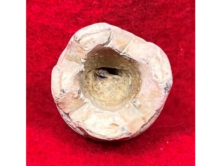 Confederate .58 Caliber Gardner Bullet - Carved