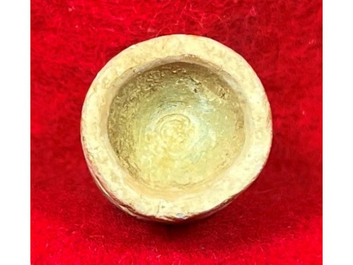 Carved .58 Caliber Three-Ring Bullet
