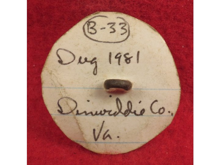 Flat Button - Dinwiddie County, VA