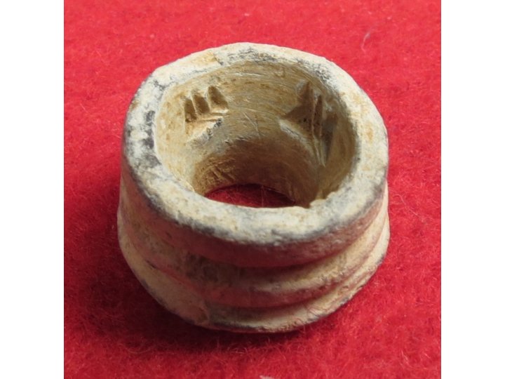 Carved Three Ring Bullet Portion