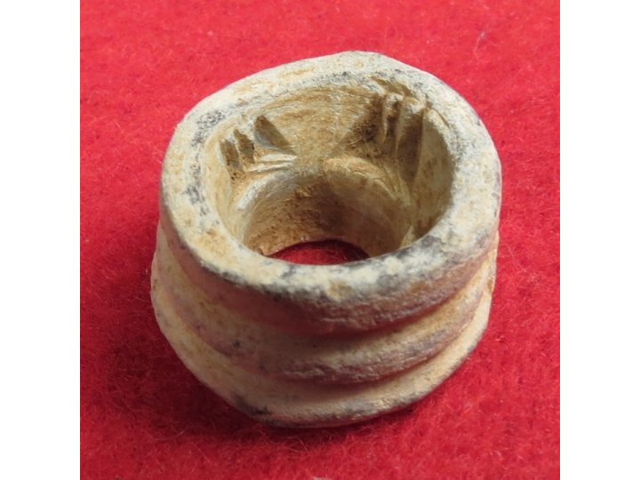 Carved Three Ring Bullet Portion