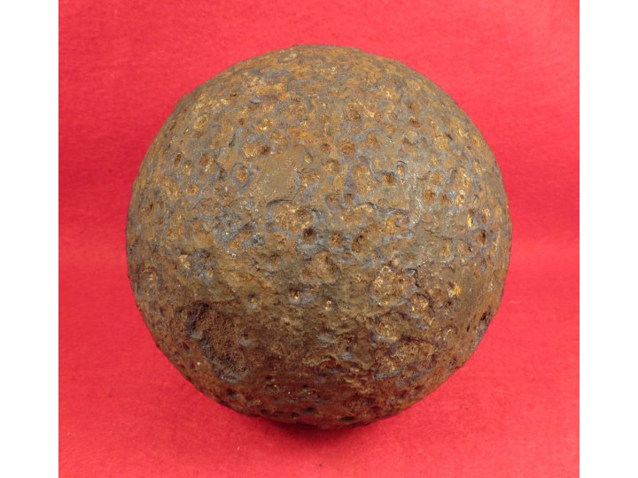 12 Pounder Solid Shot Cannonball