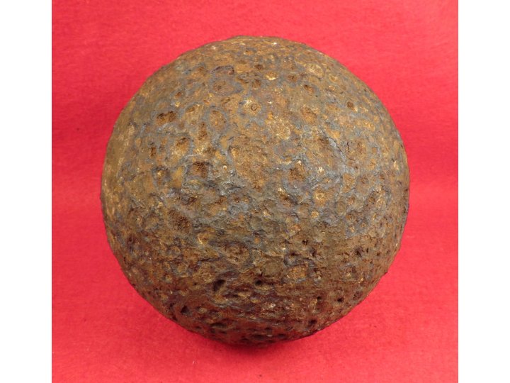 12 Pounder Solid Shot Cannonball