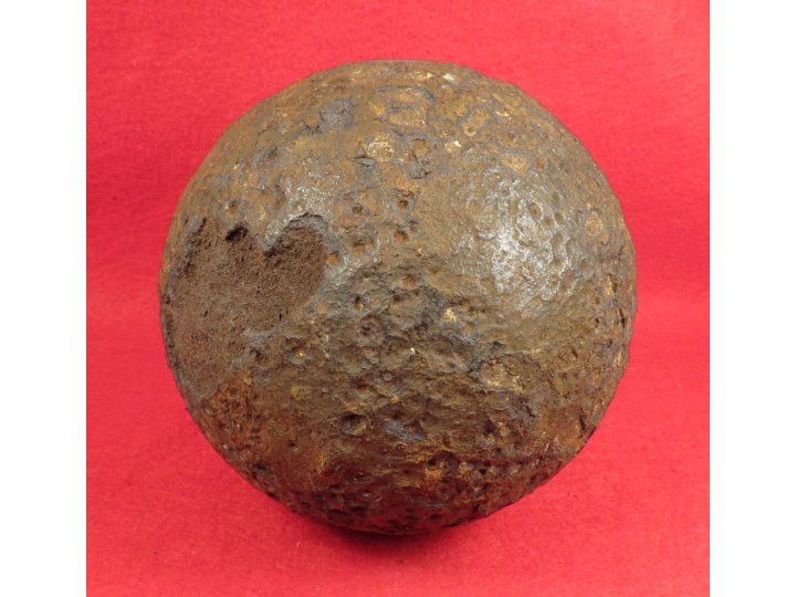12 Pounder Solid Shot Cannonball