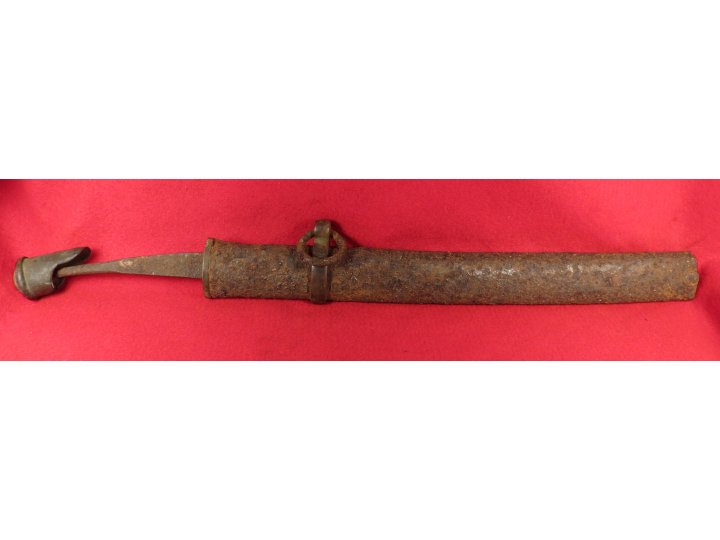 Confederate Saber & Scabbard Remains