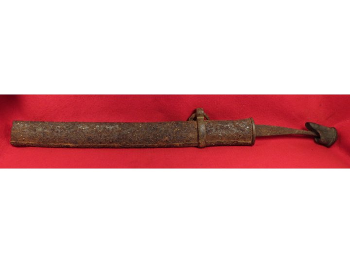 Confederate Saber & Scabbard Remains