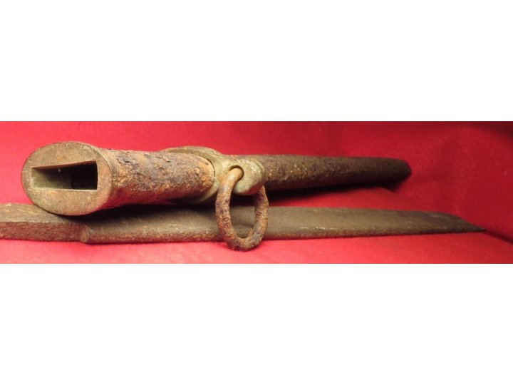 Confederate Saber & Scabbard Remains