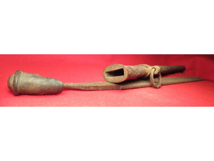 Confederate Saber & Scabbard Remains