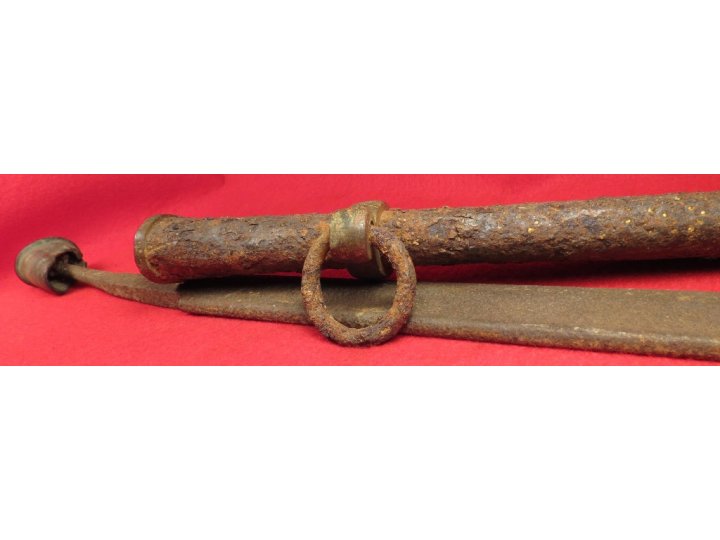 Confederate Saber & Scabbard Remains