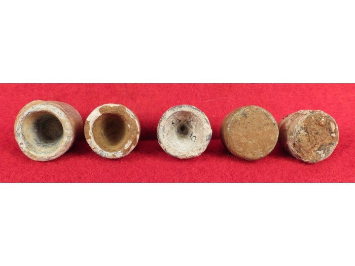 Five Excavated Marked Bullets