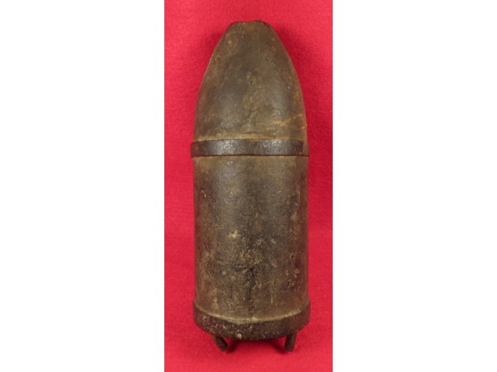 Confederate 3 Inch Bourreleted Mullane/Tennessee-Sabot Shell