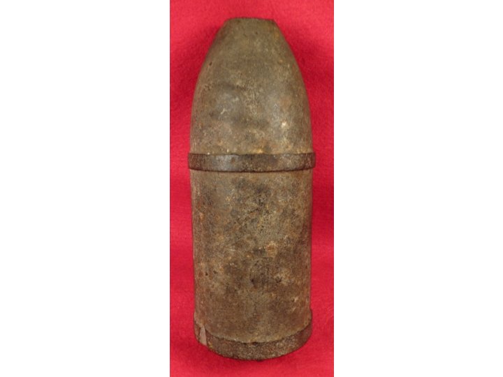 Confederate 3 Inch Bourreleted Mullane/Tennessee-Sabot Shell