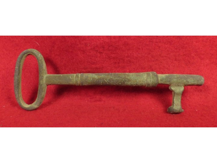 Large Brass Box Lock Key