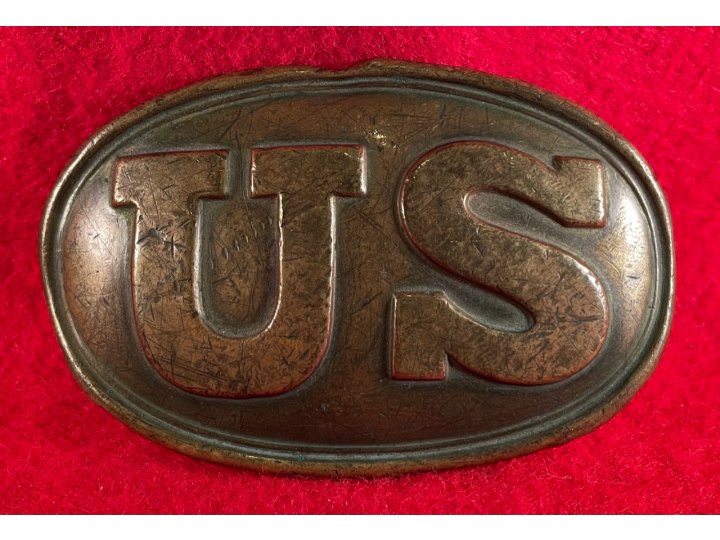 US Belt Buckle - Manufacturer Marked "W. H. SMITH BROOKLYN"