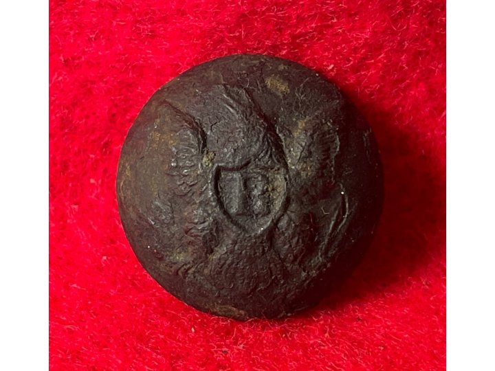 Federal Rifleman Coat Button