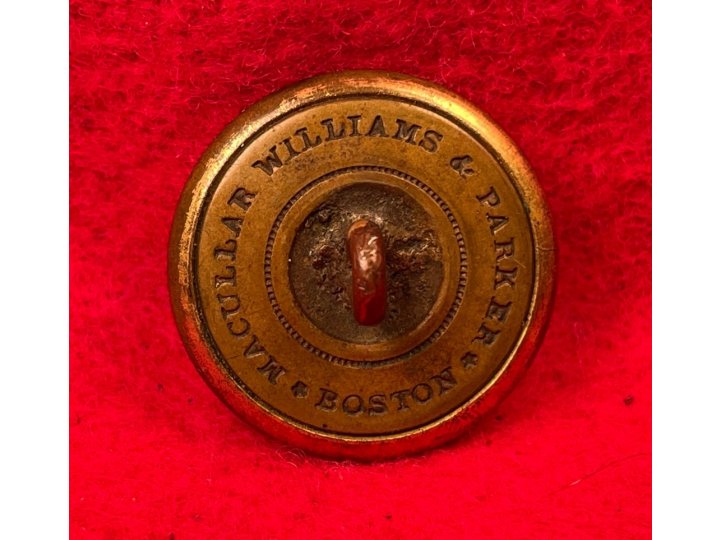 Federal Infantry Overcoat Button 