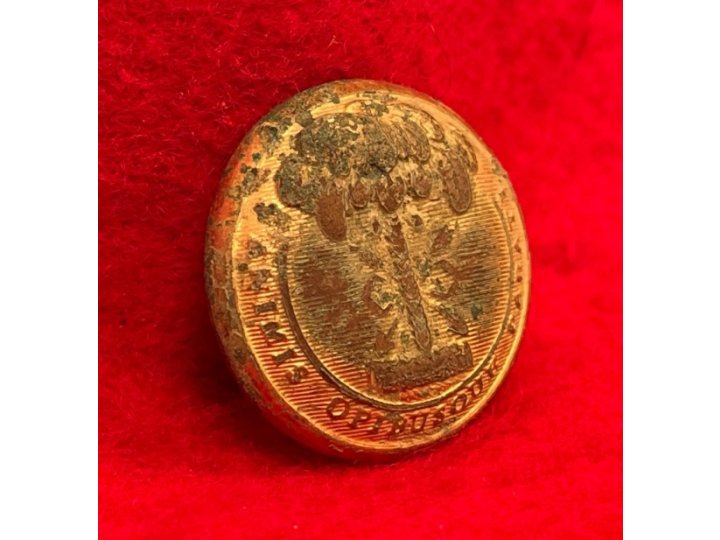 South Carolina State Seal Coat Button