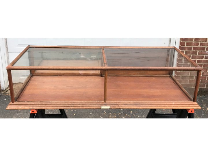 ON SALE - Antique Counter-Top Wood Display Case - Francis X. Ganter - Manufacturer