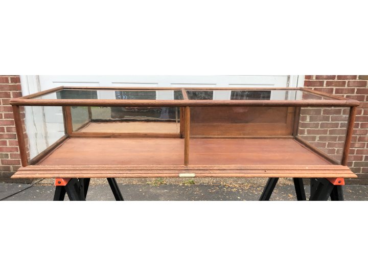 ON SALE - Antique Counter-Top Wood Display Case - Francis X. Ganter - Manufacturer