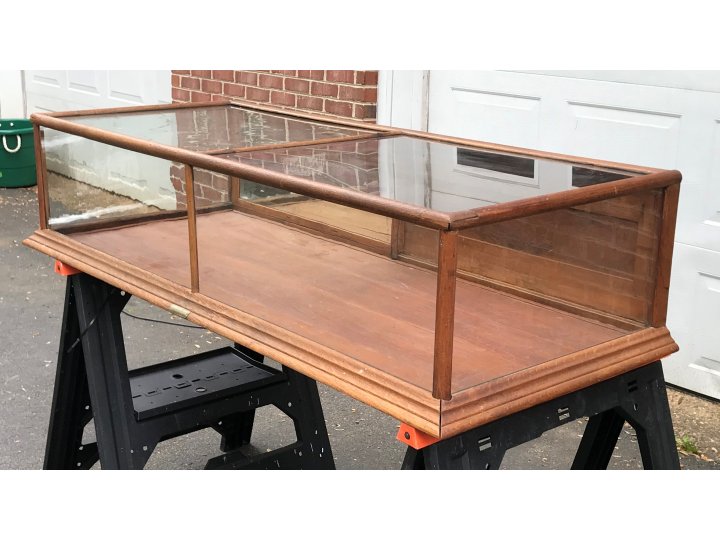 ON SALE - Antique Counter-Top Wood Display Case - Francis X. Ganter - Manufacturer