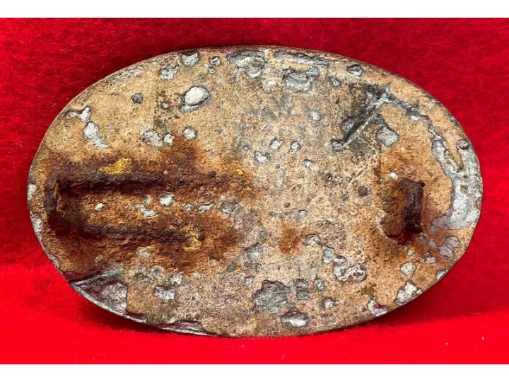 US Cartridge Box Plate - Unusual "US" Letter Size and Shape