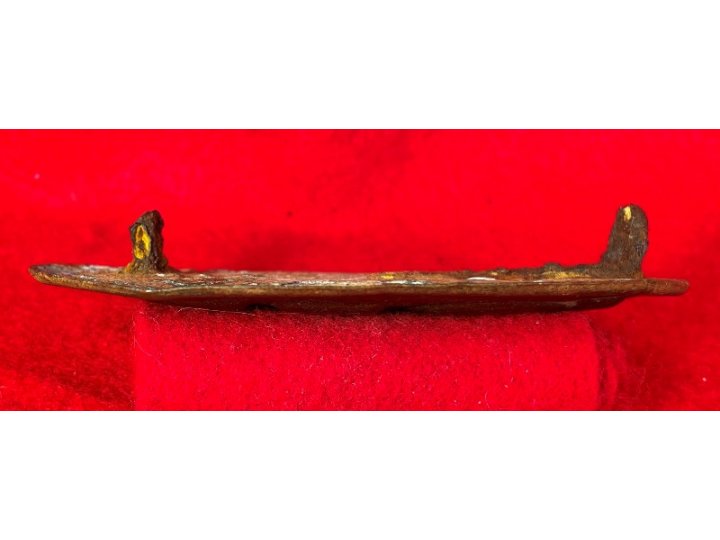 US Cartridge Box Plate - Unusual "US" Letter Size and Shape