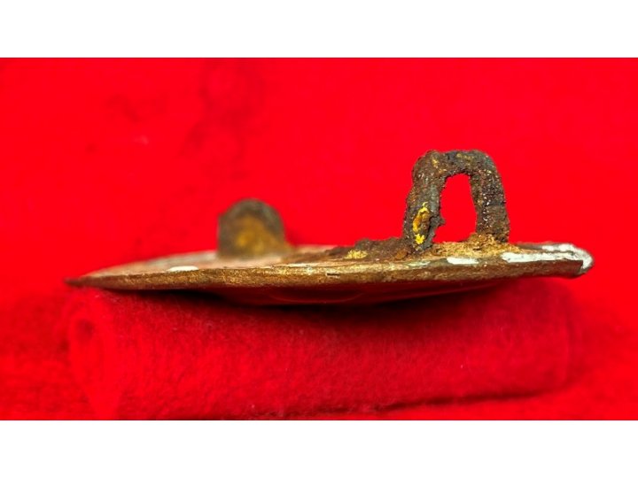 US Cartridge Box Plate - Unusual "US" Letter Size and Shape