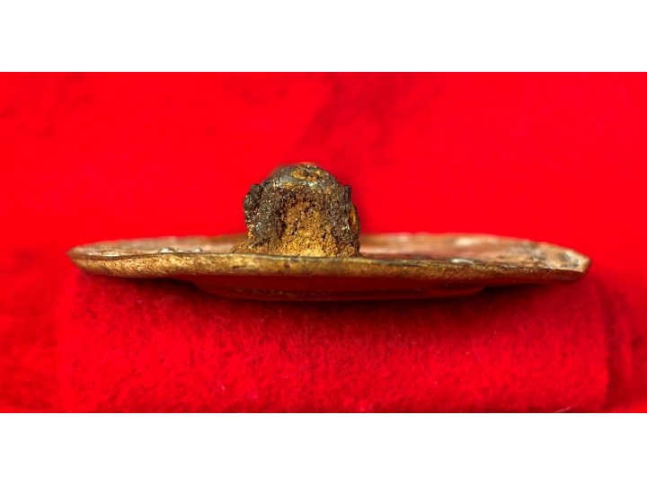 US Cartridge Box Plate - Unusual "US" Letter Size and Shape