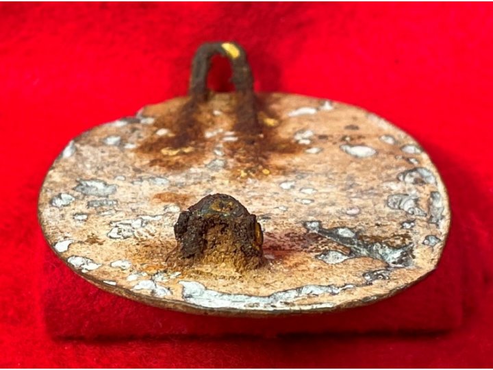 US Cartridge Box Plate - Unusual "US" Letter Size and Shape