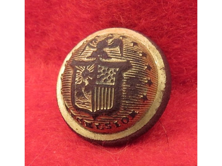 New York State Seal Cuff Button