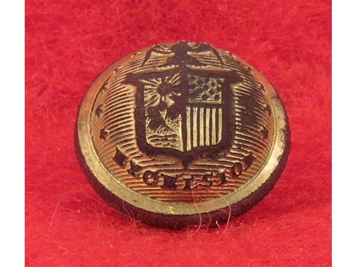 New York State Seal Cuff Button