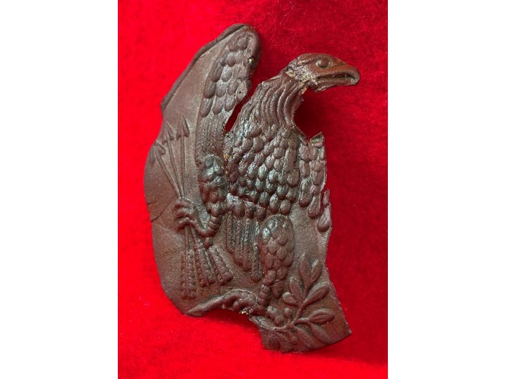 Carved Eagle Plate Brass Skin