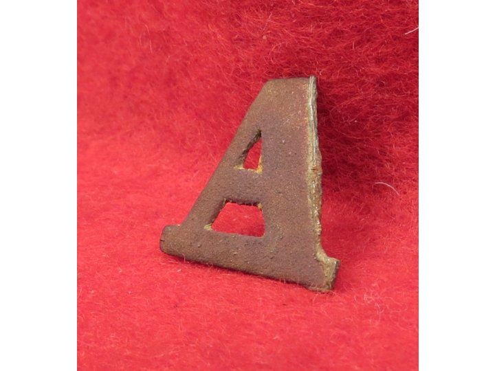 Small Company Hat Letter "A"