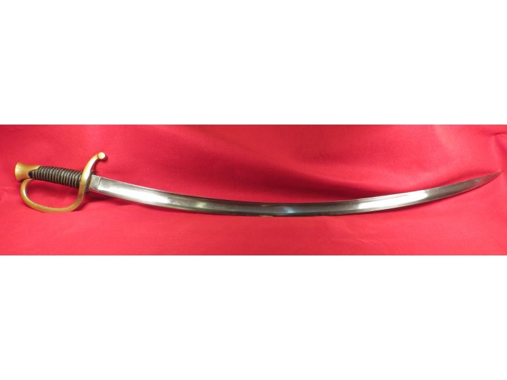 Ames Artillery Saber and Scabbard - "CONN 1862"